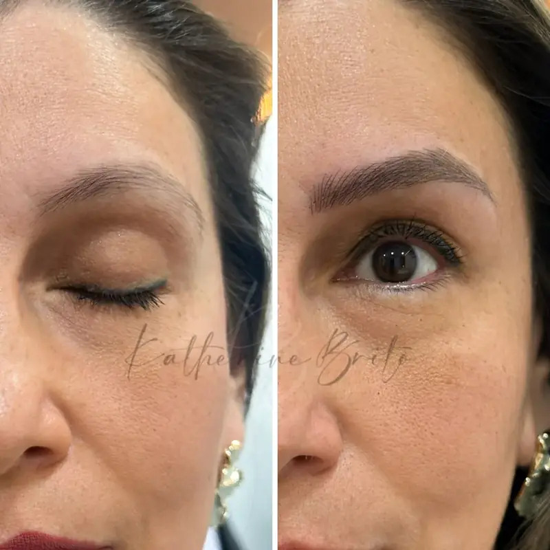 Transformación natural de cejas — Katherine Brito Barcelona
